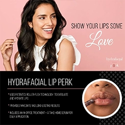 HydraFacial with Perk Lips